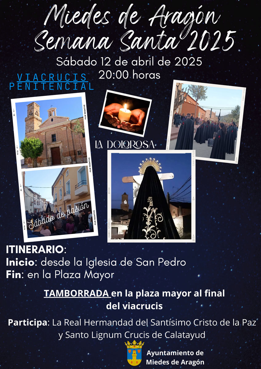 Procesión via crucis penitencial 