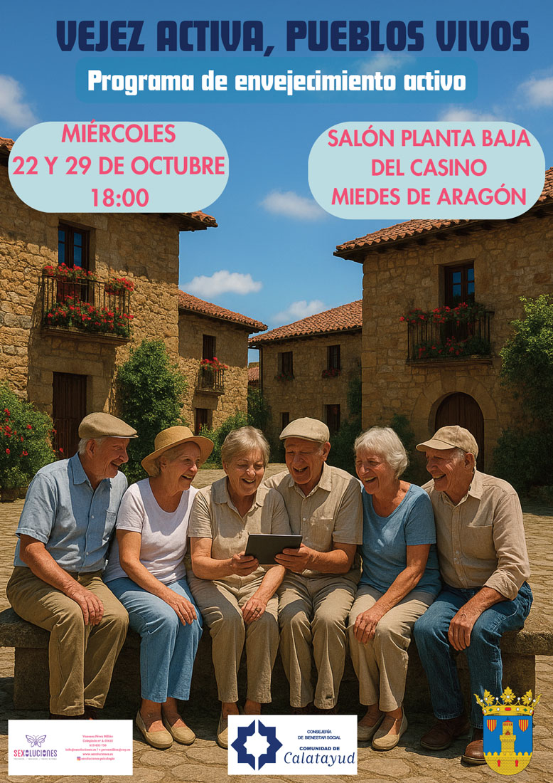 Vejez activa, pueblos vivos