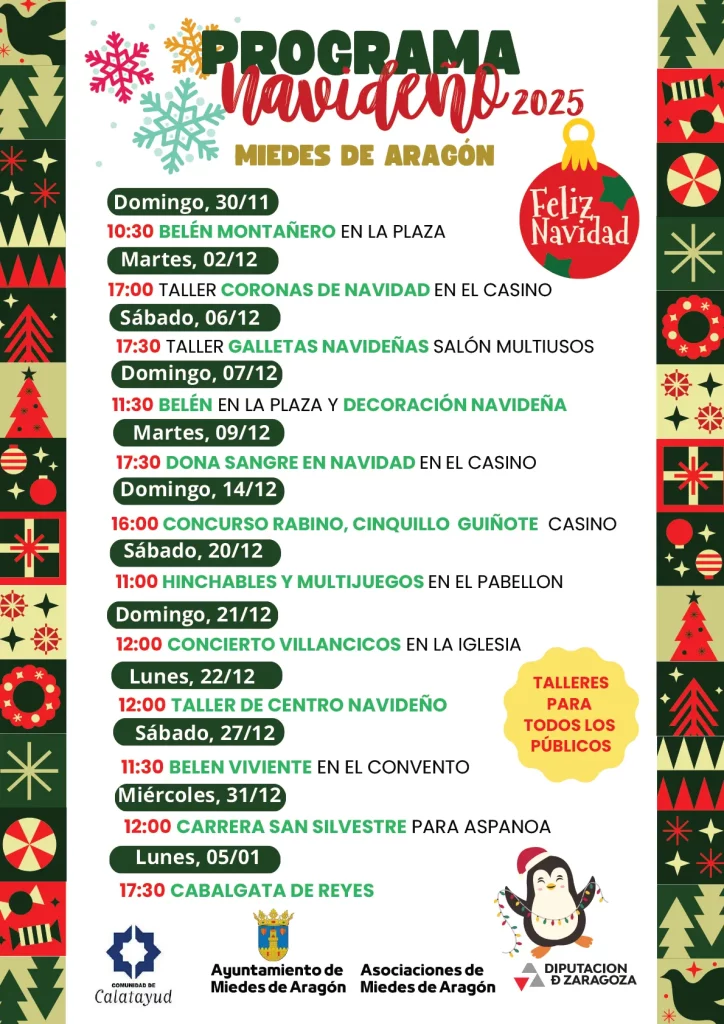 TALLERES NAVIDEÑOS